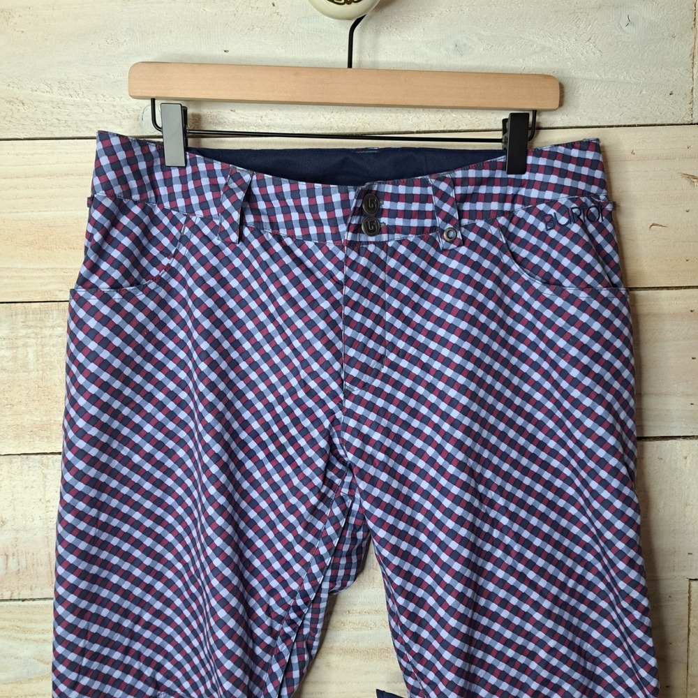 Vintage Y2k Burton Shaun White Dryride‎ Snowboard Snow Pants Candy Plaid Women M
